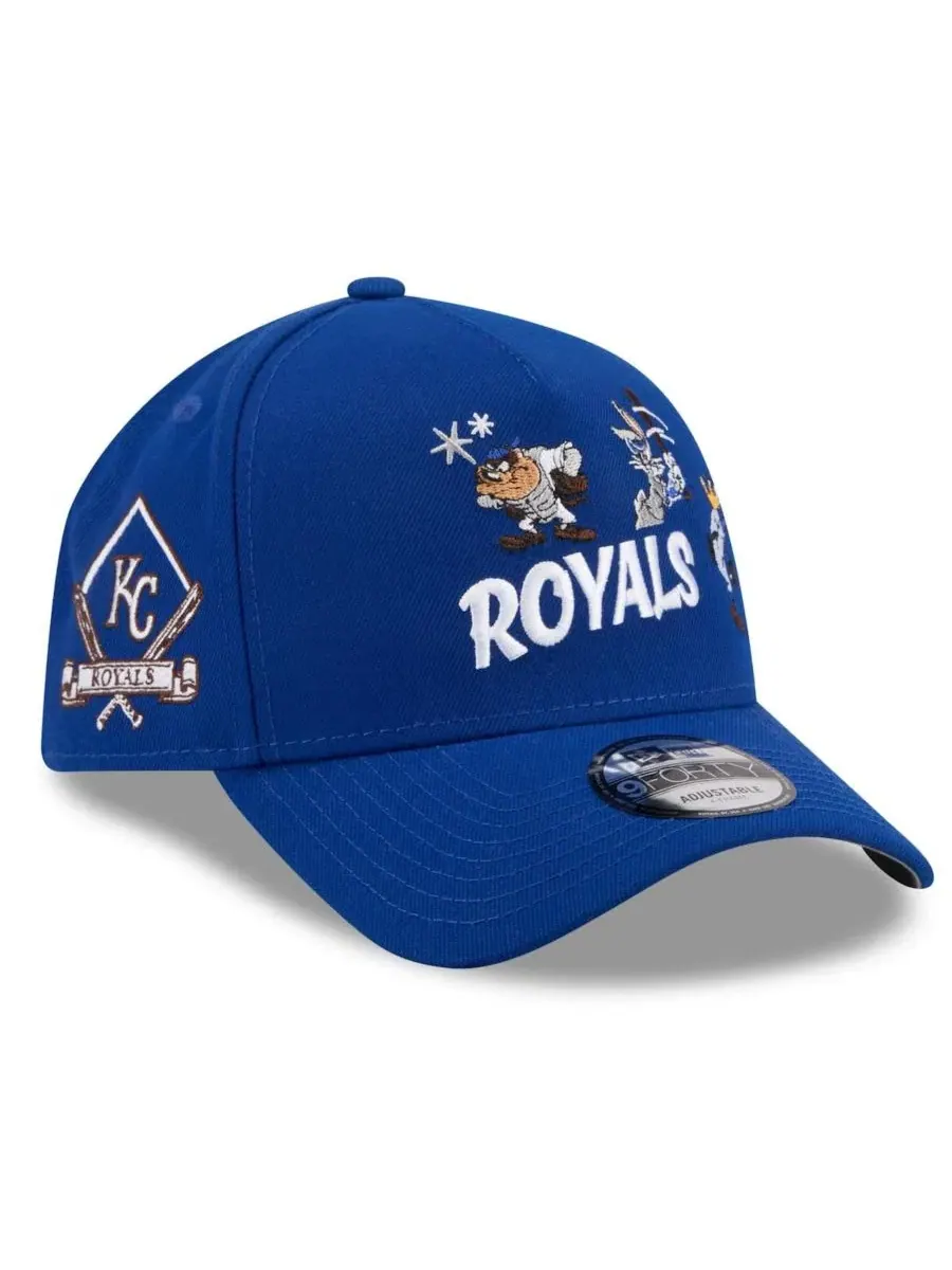 Бейсболка с вышивкой Kansas City Royals и Looney Tunes New Era