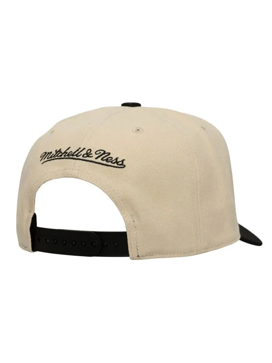 Кепка-снэпбек с вышивкой Columbus Crew Mitchell & Ness — изображение 2 из 2, кремовый черный