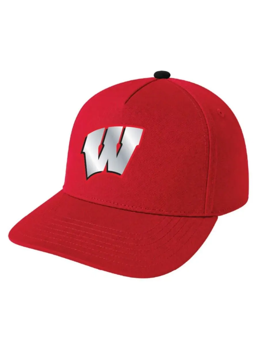 Бейсболка с принтом Wisconsin Badgers 2026 Lambeau Field Collection Blitzing A-Frame Under Armour — изображение 3 из 3