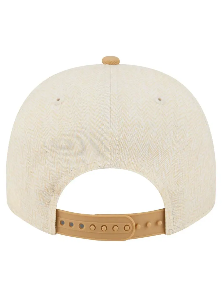 Кепка-снэпбек с вышивкой Philadelphia Phillies Herringbone 9FIFTY A-Frame New Era — изображение 4 из 5, кремовый хаки