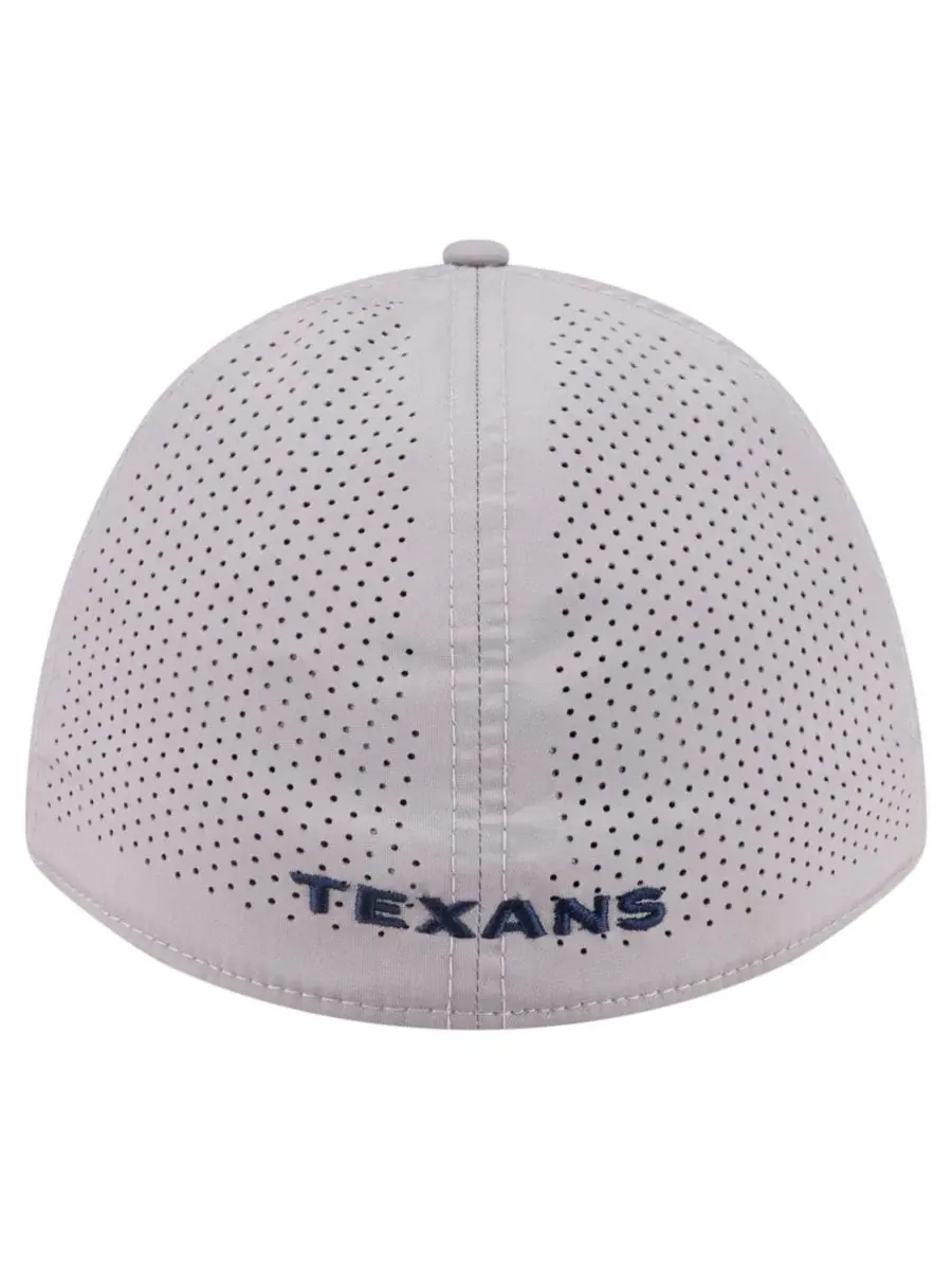 Кепка-бейсболка с вышивкой Houston Texans, M-Crown New Era — изображение 3 из 5, серый
