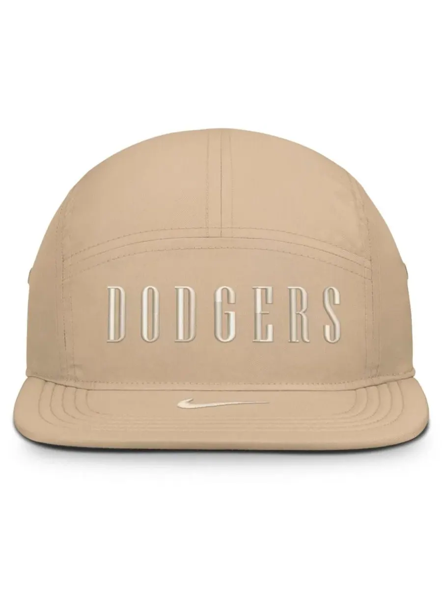 Кепка с козырьком Los Angeles Dodgers Fly Dri-FIT Nike — изображение 2 из 5, хаки