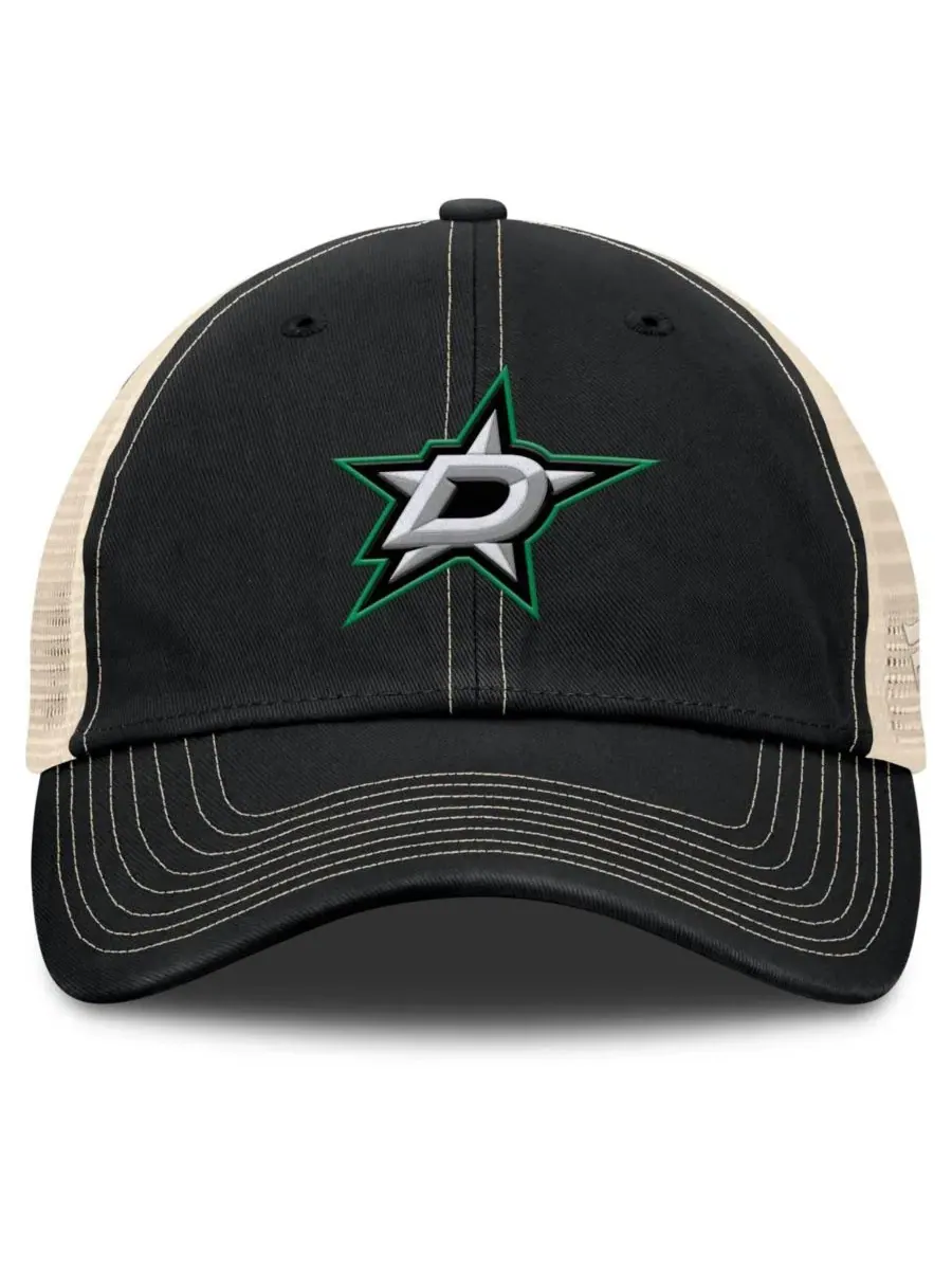 Кепка-тракер Dallas Stars Rival Fanatics — изображение 2 из 4, черный натуральный