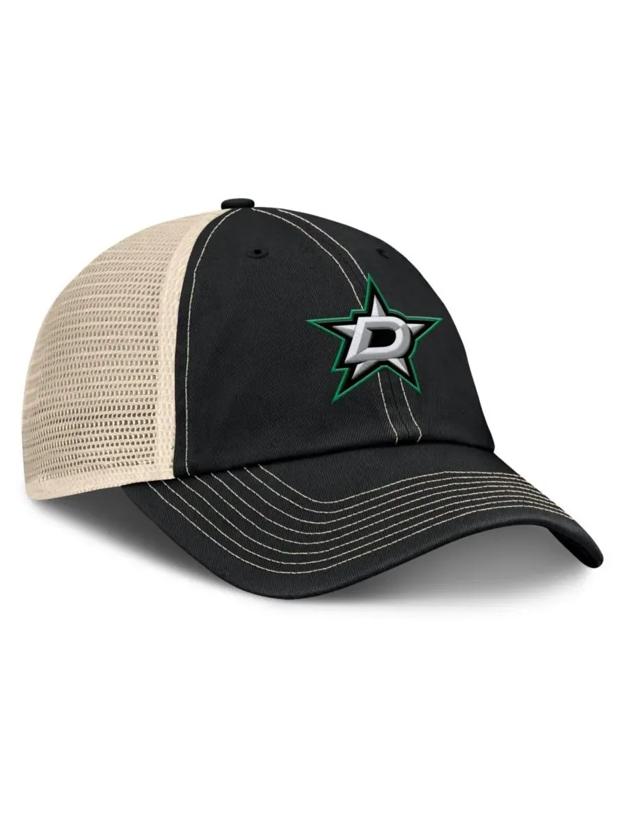 Кепка-тракер Dallas Stars Rival Fanatics — изображение 3 из 4, черный натуральный
