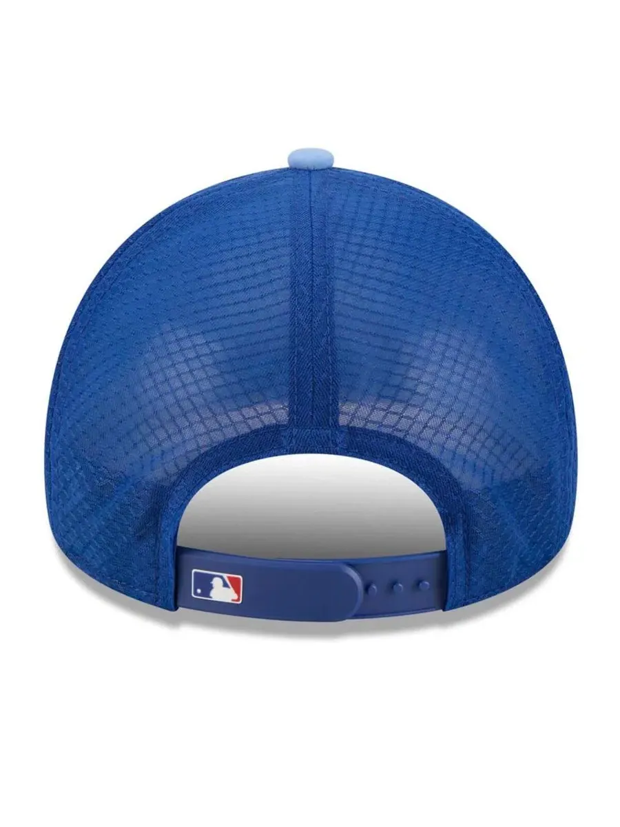 Кепка New Era с вышитым логотипом Atlanta Braves — изображение 4 из 5, синий