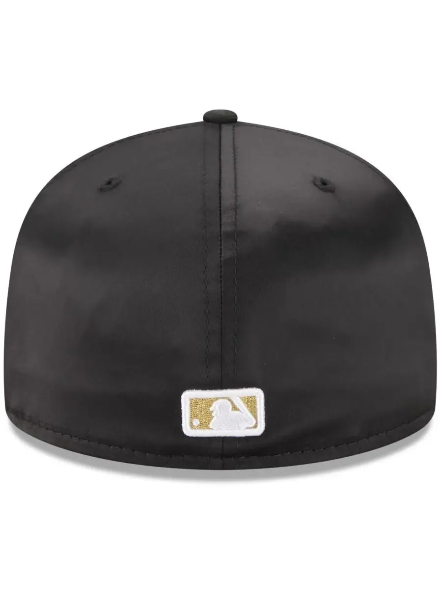 New Era Мужская черная бейсболка New York Yankees 2025 59FIFTY Day Gold Leaf 59FIFTY Fitted Hat — изображение 4 из 4, черный