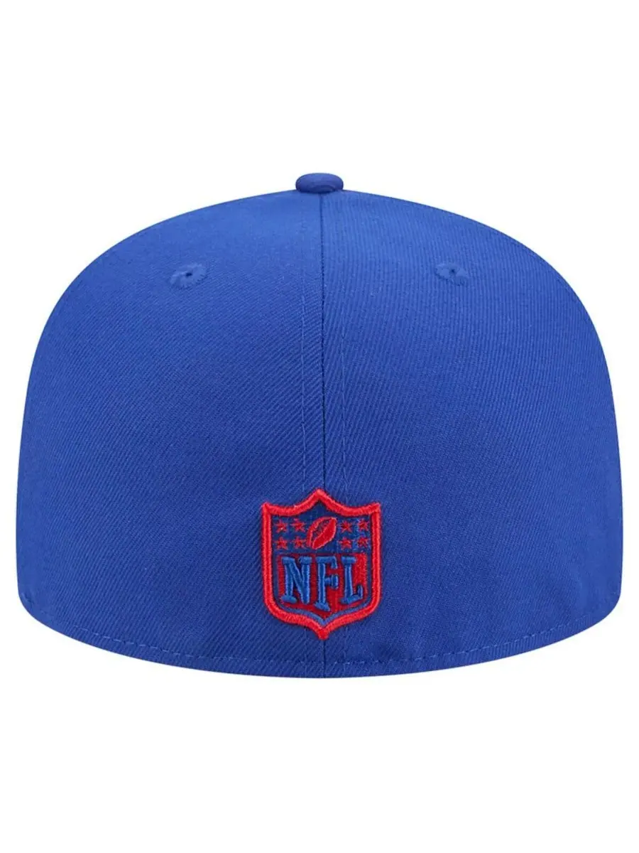 Мужская бейсболка Royal Buffalo Bills Tri-Hit 59FIFTY Fitted Hat New Era — изображение 4 из 4, королевский