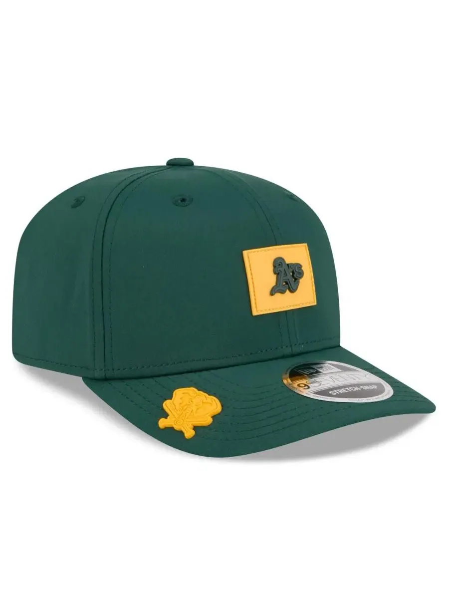Кепка Athletics 2026 Clubhouse 9SEVENTY New Era — изображение 3 из 4, зеленый