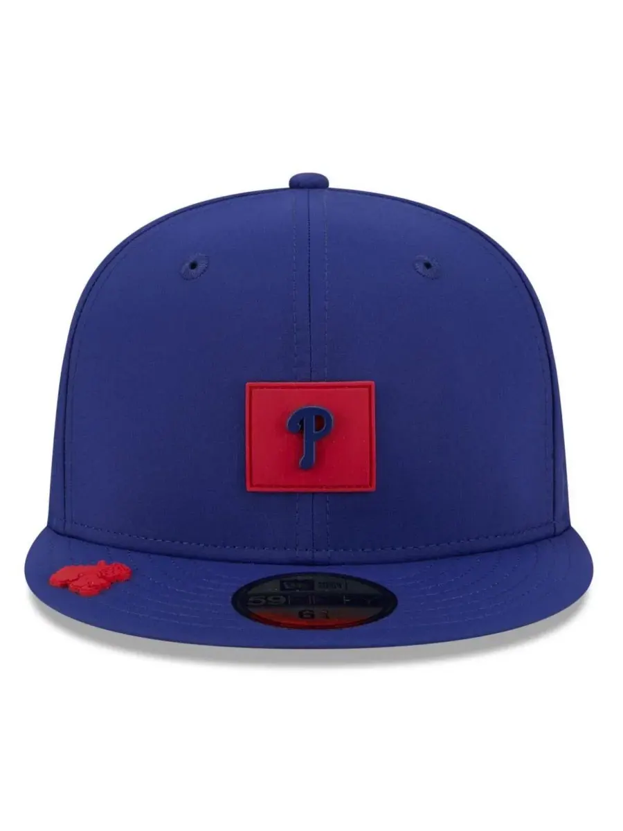 Бейсболка Philadelphia Phillies 2026 Clubhouse 59FIFTY New Era — изображение 2 из 4, королевский