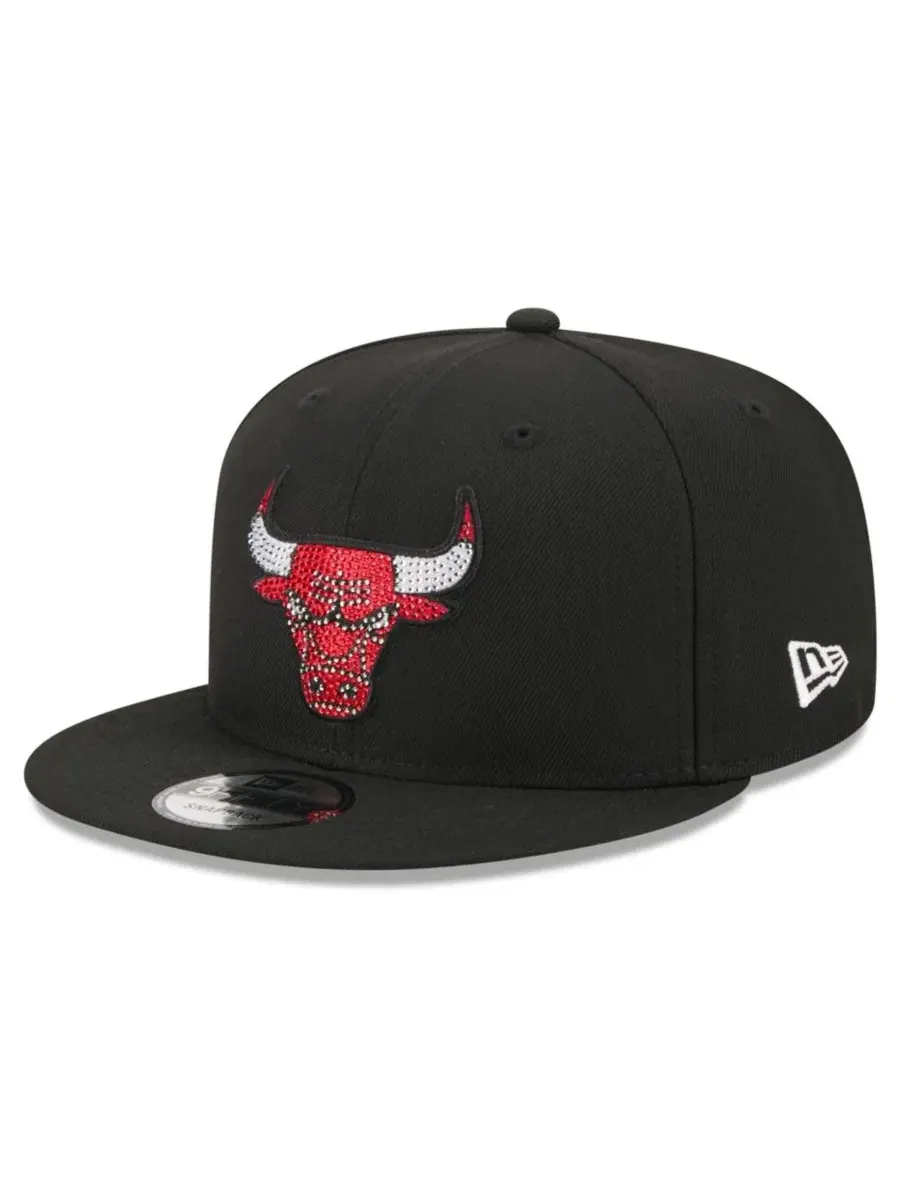 Кепка-снэпбек с кристаллами Chicago Bulls 2026 NBA Draft 9FIFTY New Era
