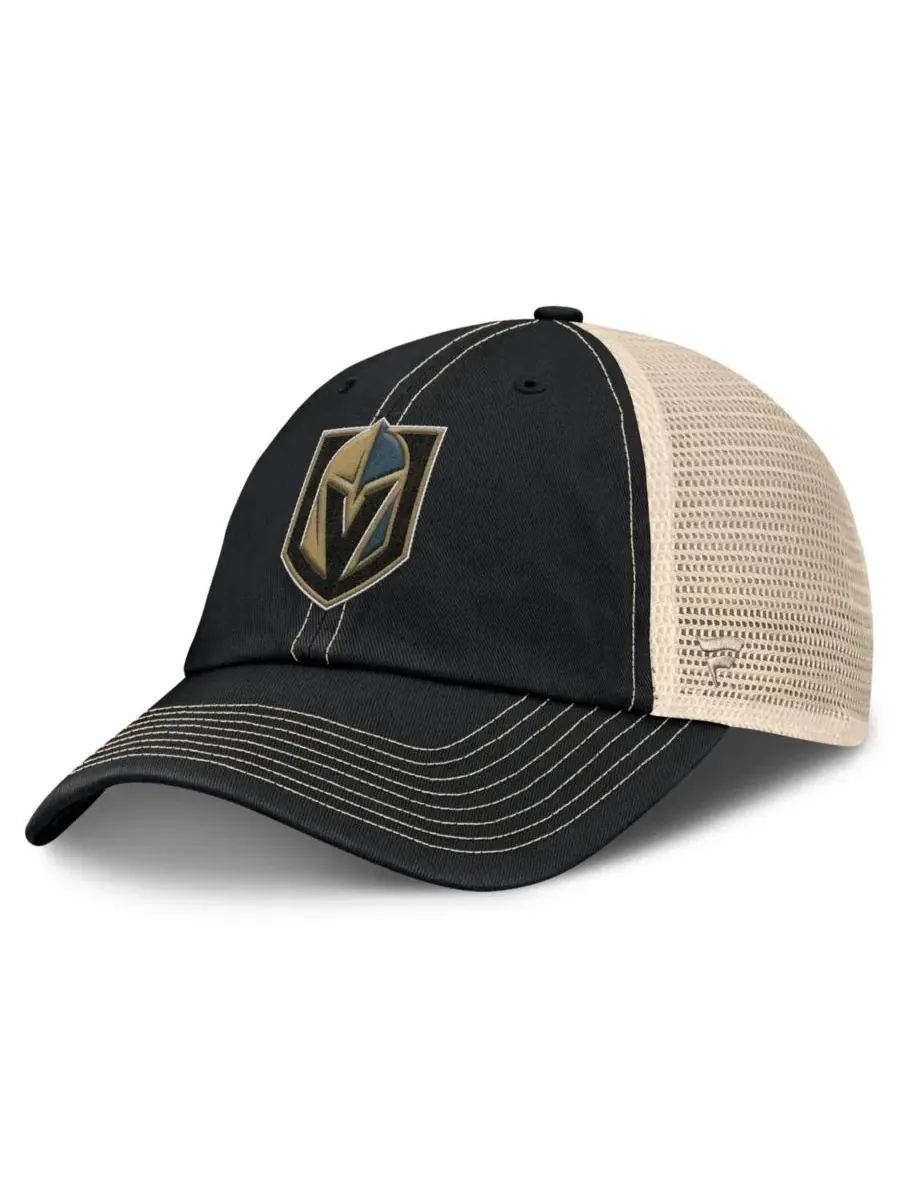 Бейсболка-тракер Vegas Golden Knights Rival с застежкой-трещоткой Fanatics