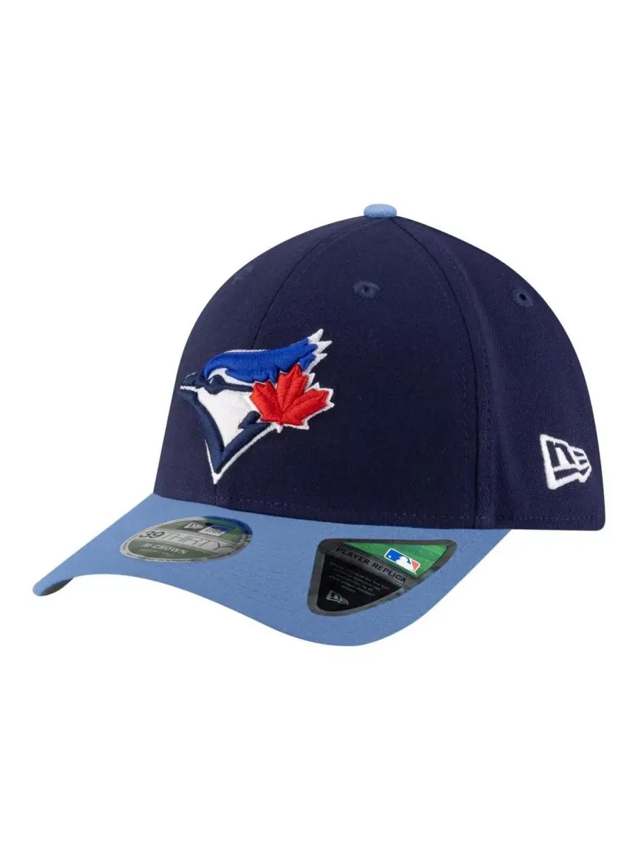 Кепка с вышивкой Toronto Blue Jays, модель Alternate Player Replica 39THIRTY M-Crown Flex Hat New