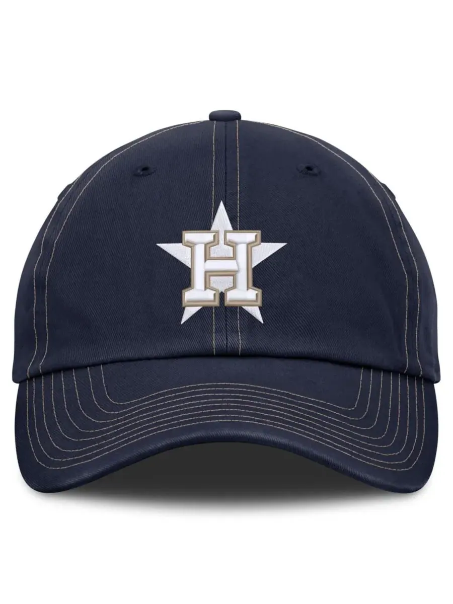Кепка Nike с вышивкой Houston Astros — изображение 2 из 4, темно-синий