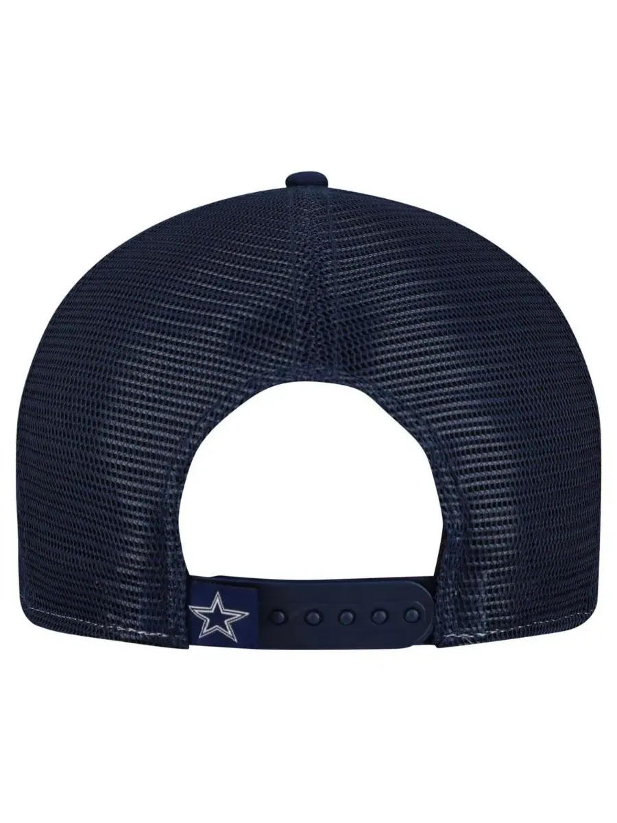 New Era Мужская серо-синяя бейсболка Dallas Cowboys Outdoor Split Panel 9FIFTY Snapback — изображение 4 из 4