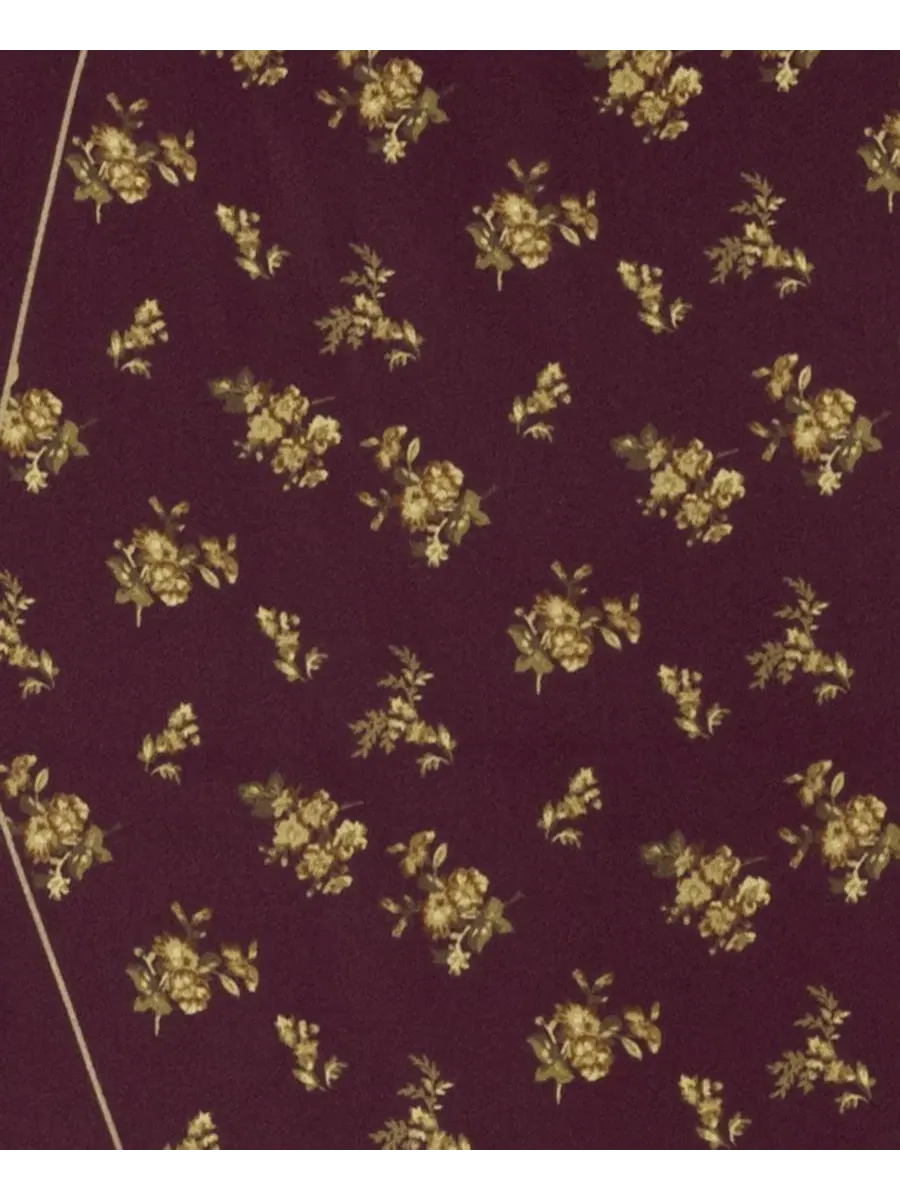 Шелковый шарф с цветочным принтом Floral Small Diamond Scarf Lauren Ralph Lauren — изображение 3 из 4, красный