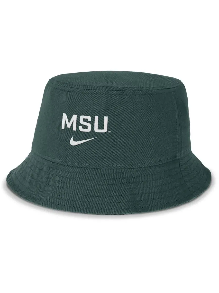 Nike Мужская зеленая панама Michigan State Spartans Apex Primetime