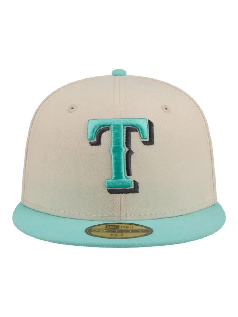 Кепка с высокой тульей, с вышивкой, Texas Rangers Color Pack New Era — изображение 2 из 5, светлый бежевый