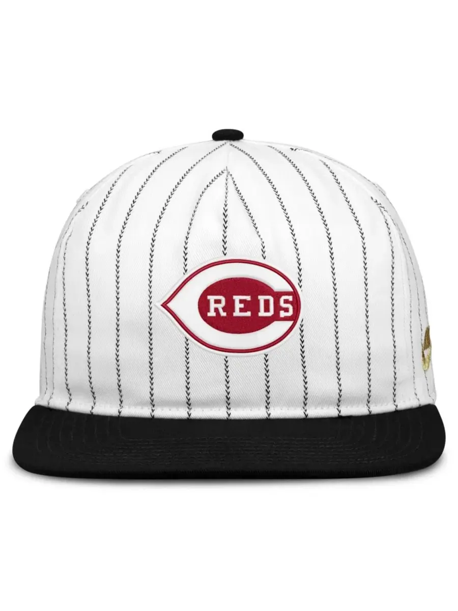 Бейсболка Nike Cincinnati Reds Cooperstown Collection Pro — изображение 2 из 4, белый черный