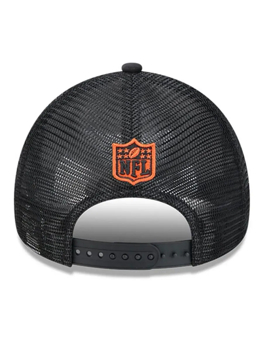 New Era Мужская регулируемая кепка-тракер Cincinnati Bengals 2024 Sideline Historic 9FORTY A-Frame — изображение 3 из 4