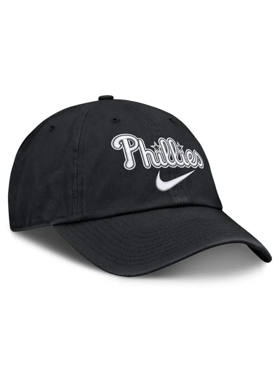 Бейсболка Philadelphia Phillies Primetime Club Nike — изображение 3 из 4, черный
