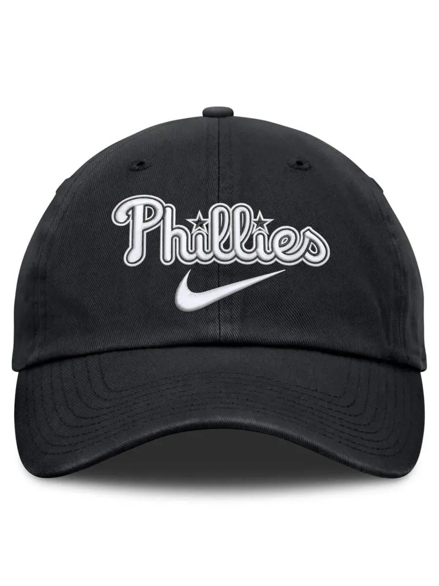 Бейсболка Philadelphia Phillies Primetime Club Nike — изображение 4 из 4, черный