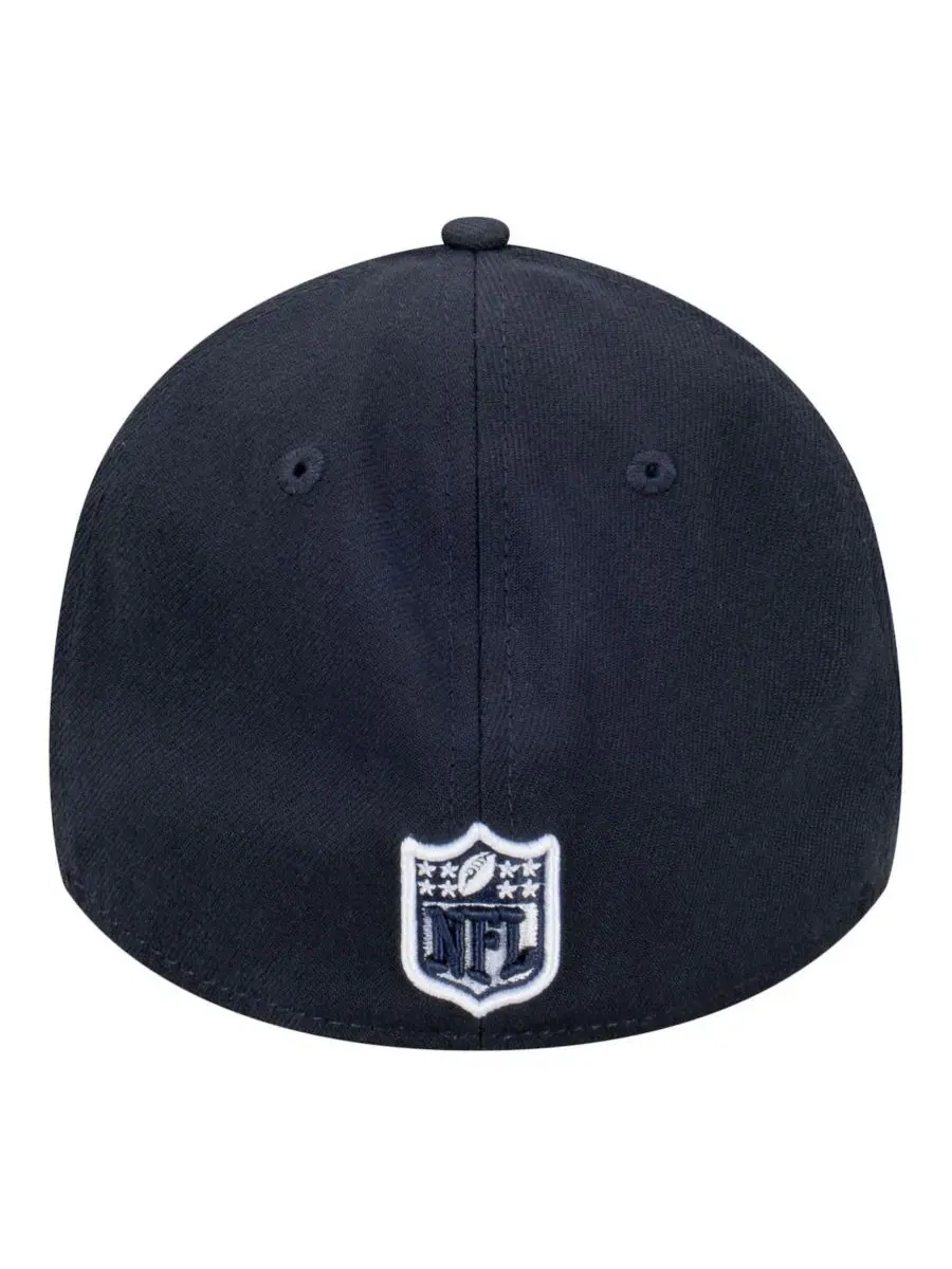 Кепка New Era Chicago Bears Core Team 39THIRTY Flex — изображение 2 из 4, темно-синий