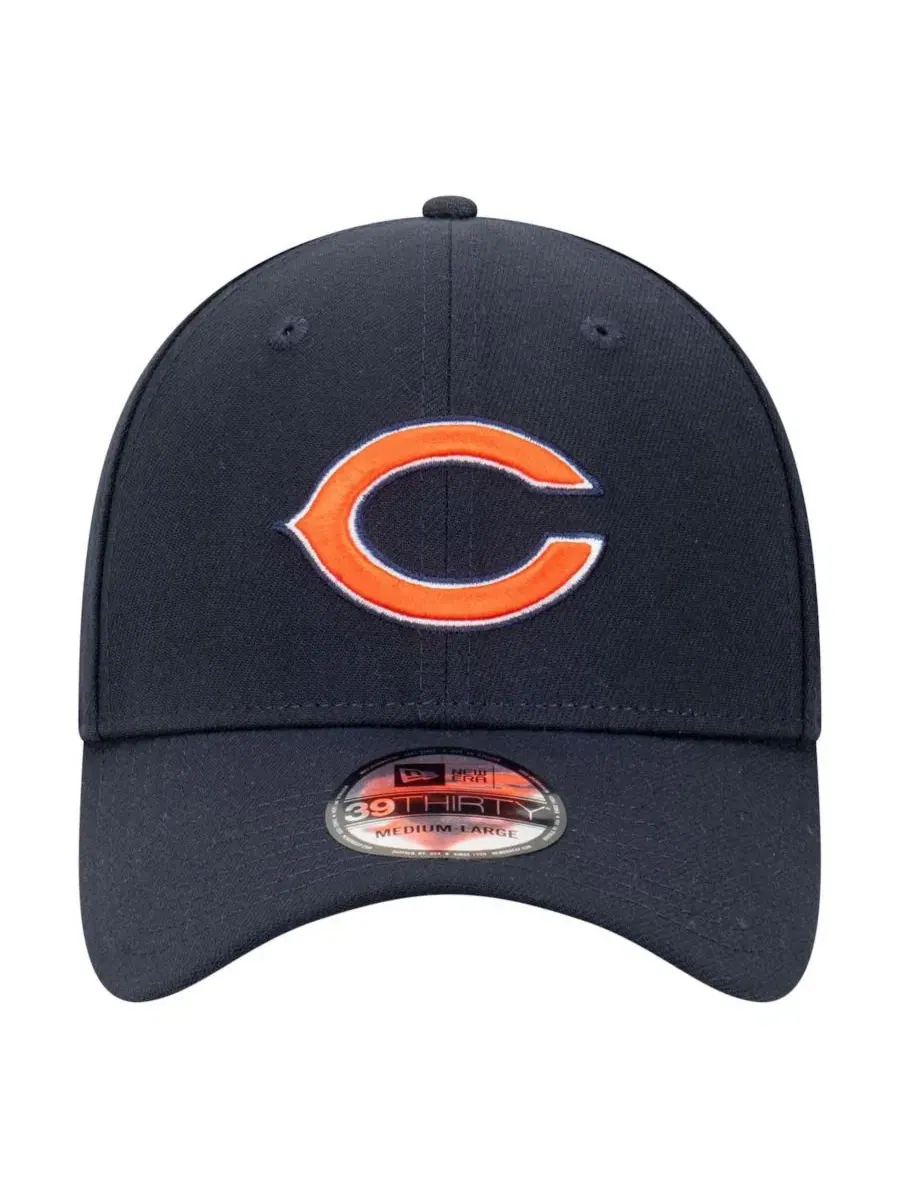 Кепка New Era Chicago Bears Core Team 39THIRTY Flex — изображение 4 из 4, темно-синий