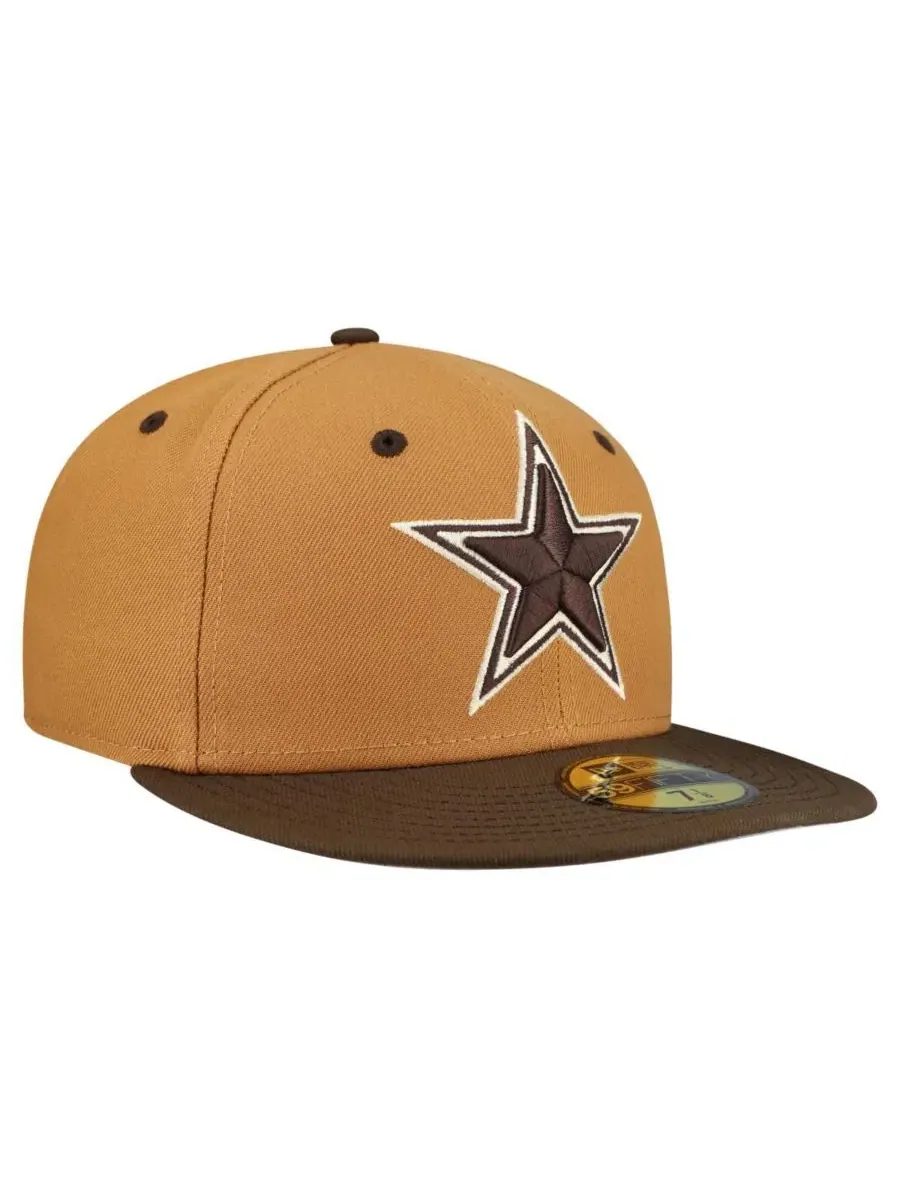 Кепка-фиттед New Era Dallas Cowboys Two-Tone Walnut — изображение 3 из 4