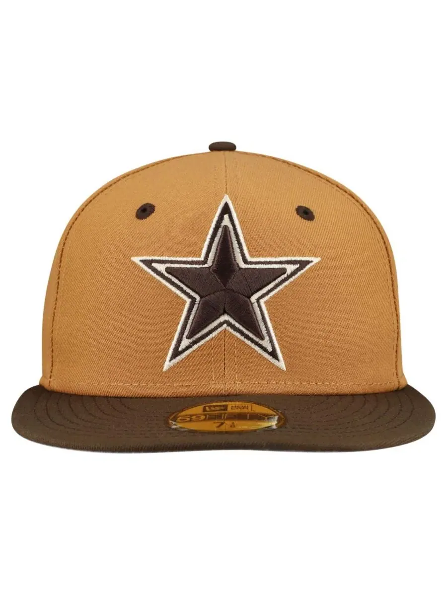 Кепка-фиттед New Era Dallas Cowboys Two-Tone Walnut — изображение 4 из 4