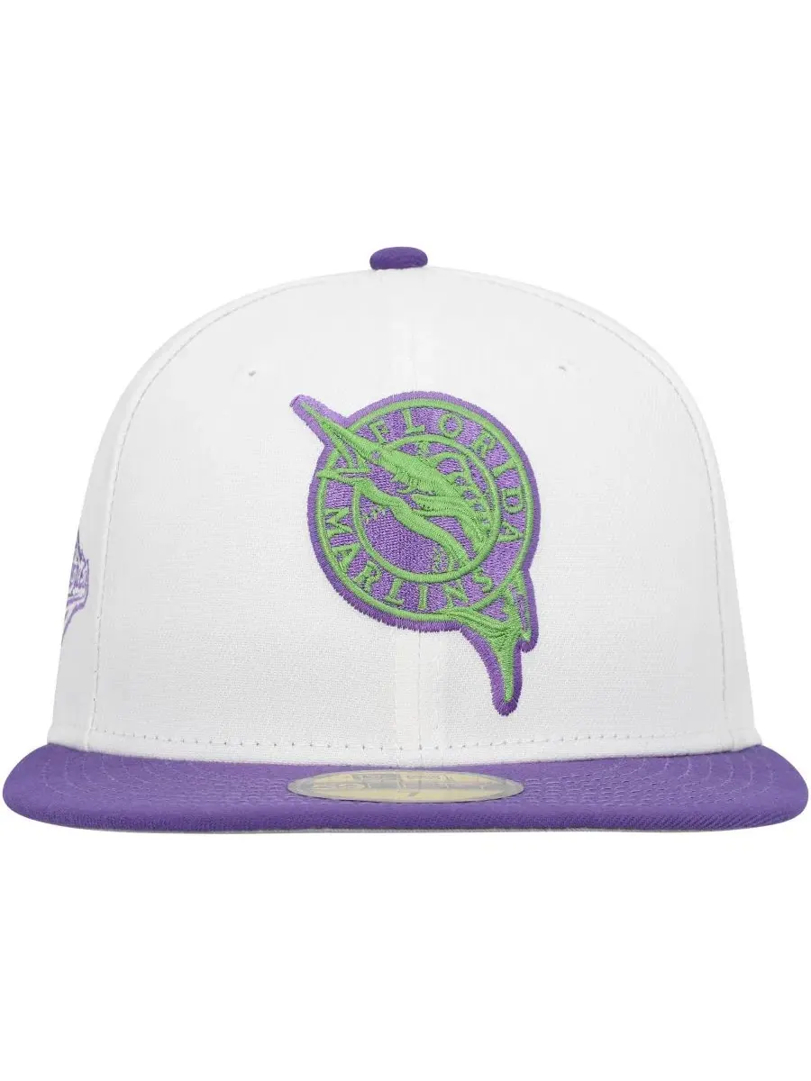 Кепка New Era с боковой нашивкой — изображение 2 из 5, белый