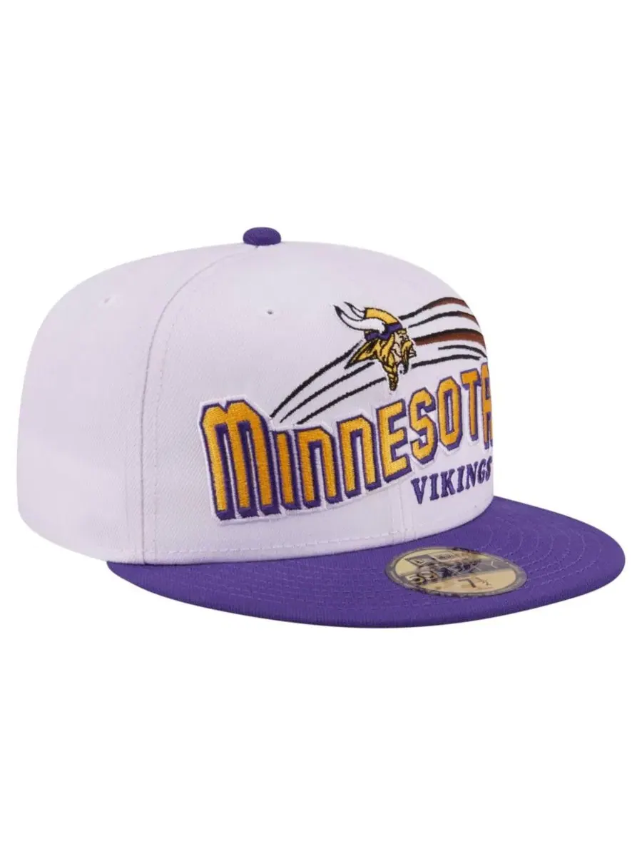 Кепка New Era Minnesota Vikings Retro Swoop 59FIFTY