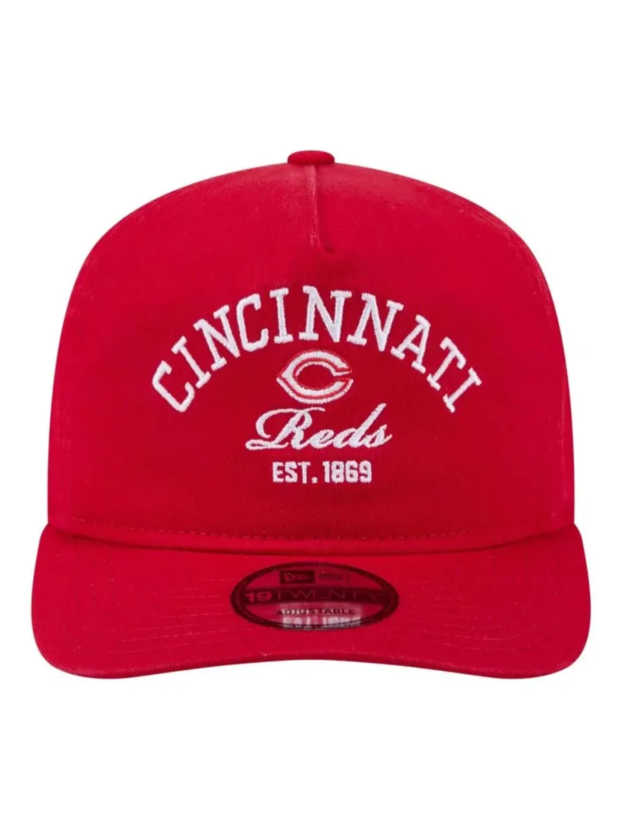 Кепка New Era Stacked 19TWENTY — изображение 2 из 5, красный