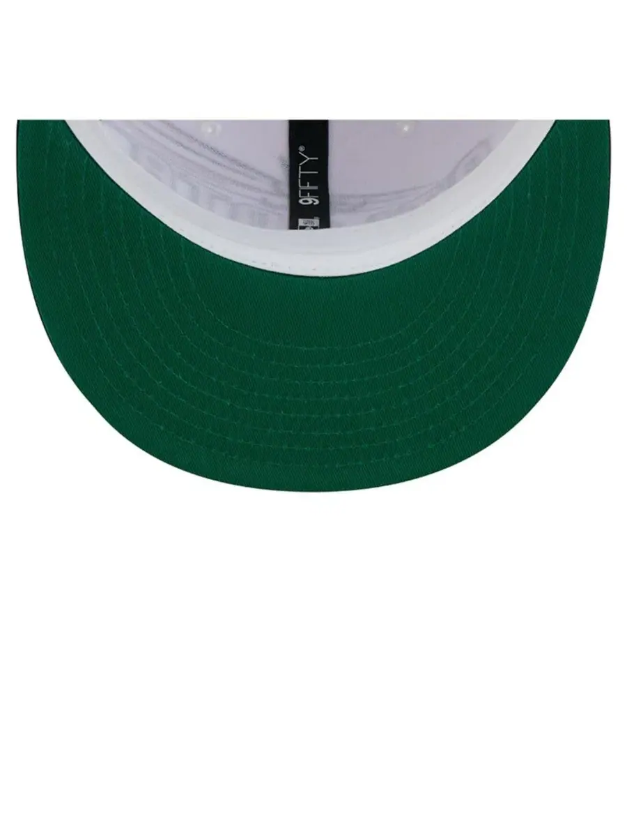 Кепка High Crown с вышивкой, Atlanta Braves Retro Sweep 9FIFTY Snapback Hat New Era — изображение 5 из 7, белый темно-синий