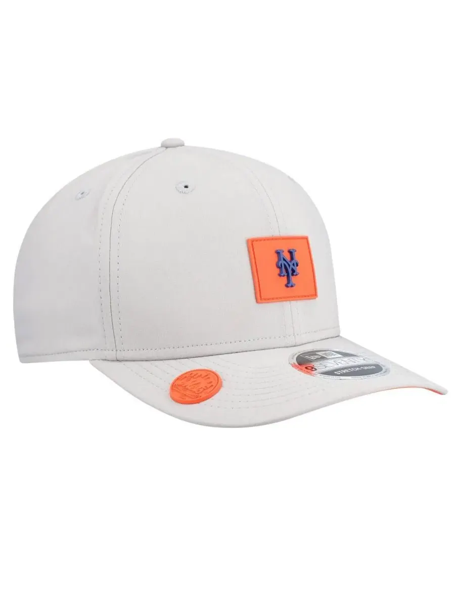 Бейсболка New York Mets 2026 Clubhouse 9SEVENTY New Era — изображение 3 из 4, серый
