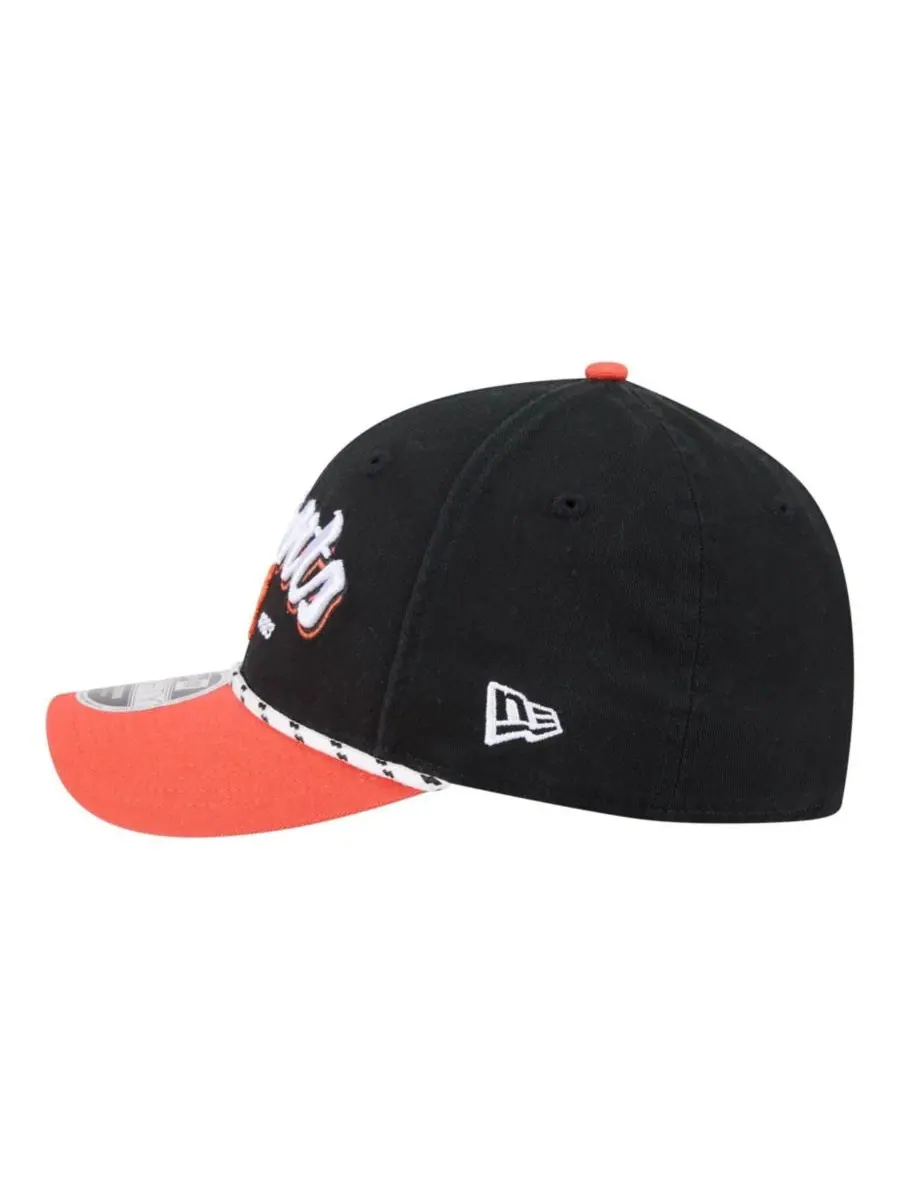 Кепка с вышивкой San Francisco Giants Team Loyal 9FORTY M-Crown New Era — изображение 6 из 7, черный оранжевый