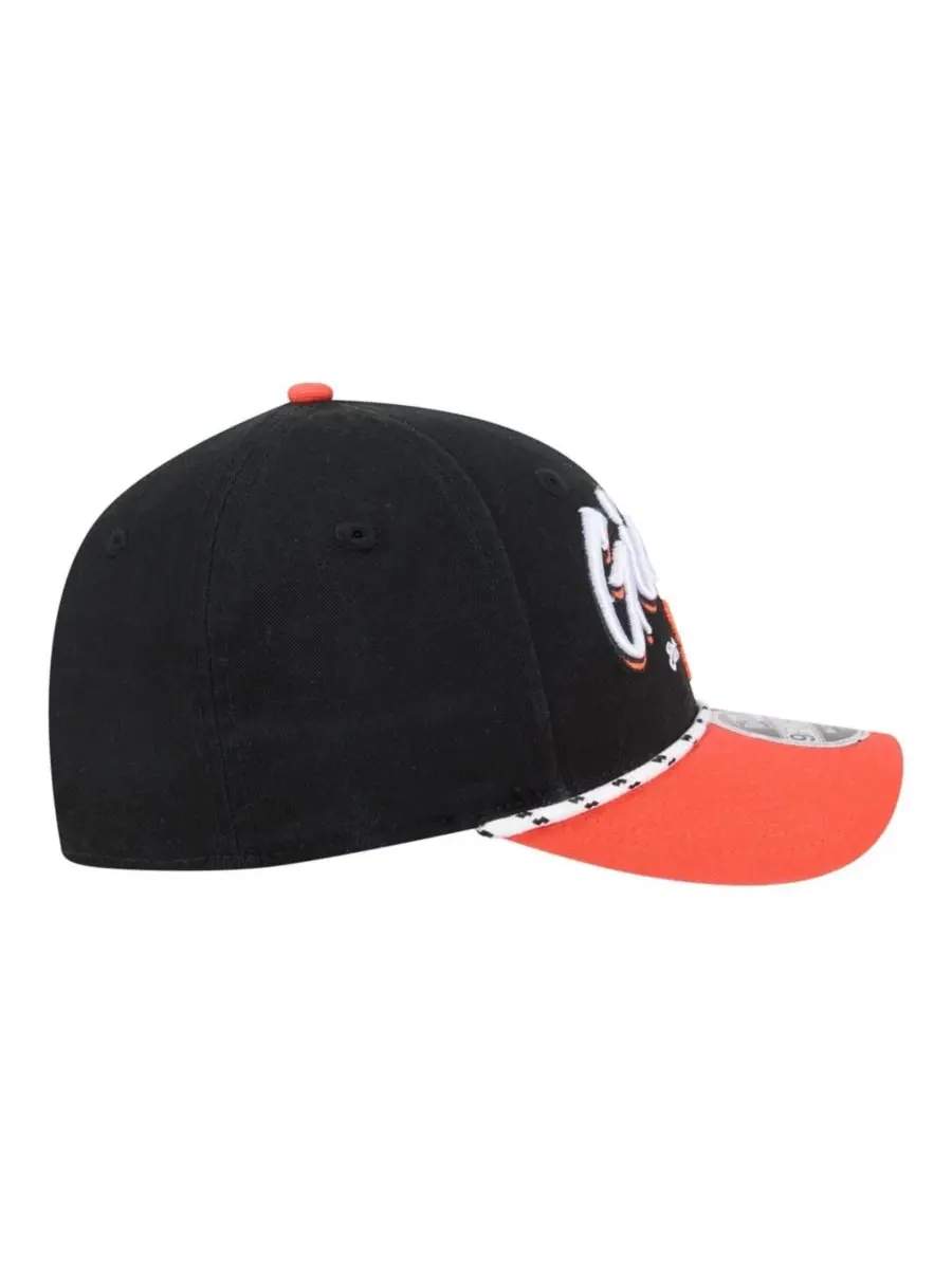 Кепка с вышивкой San Francisco Giants Team Loyal 9FORTY M-Crown New Era — изображение 7 из 7, черный оранжевый
