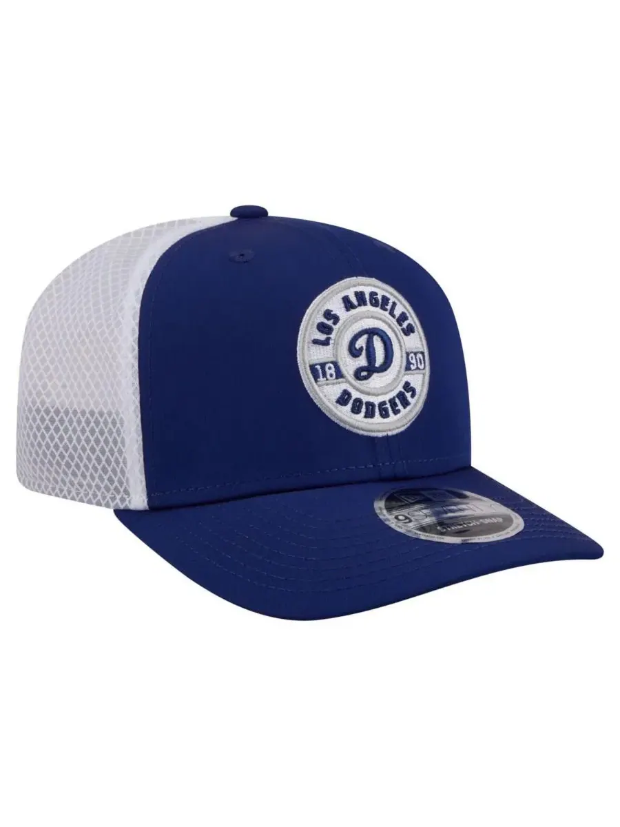 Кепка-тракер с вышивкой команды Los Angeles Dodgers, модель 9SEVENTY New Era — изображение 2 из 5, белый