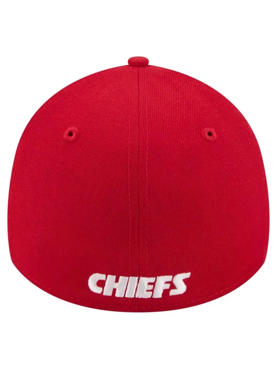 Кепка с вышитым логотипом Kansas City Chiefs, 39THIRTY New Era — изображение 4 из 7, красный