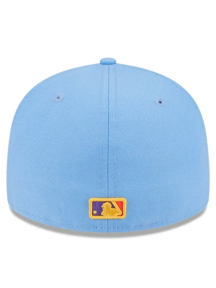 New Era Мужская светло-голубая кепка Colorado Rockies 2025 City Connect Low Profile 59FIFTY Fitted — изображение 4 из 5