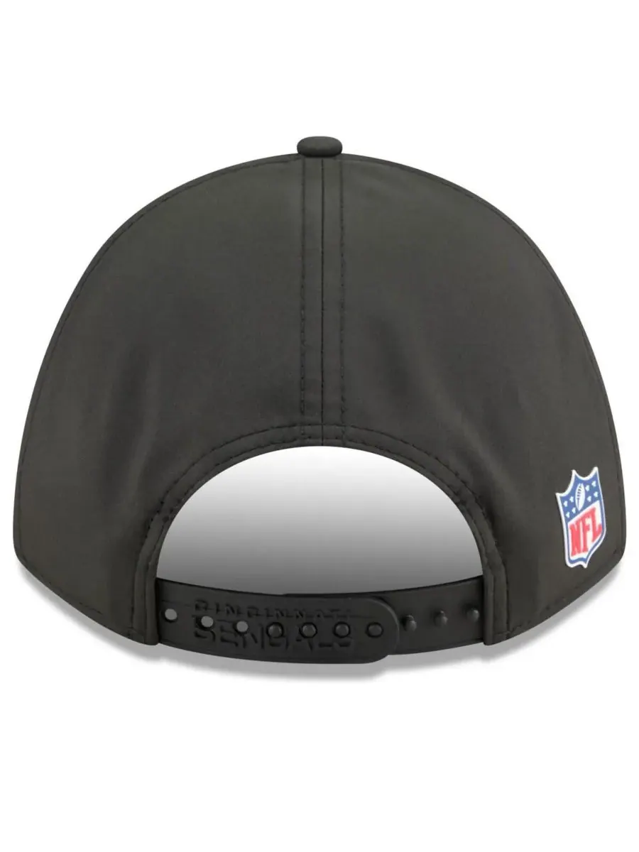 New Era Мужская черная регулируемая бейсболка Cincinnati Bengals 2025 Sideline M-Crown 9FORTY — изображение 3 из 5, черный