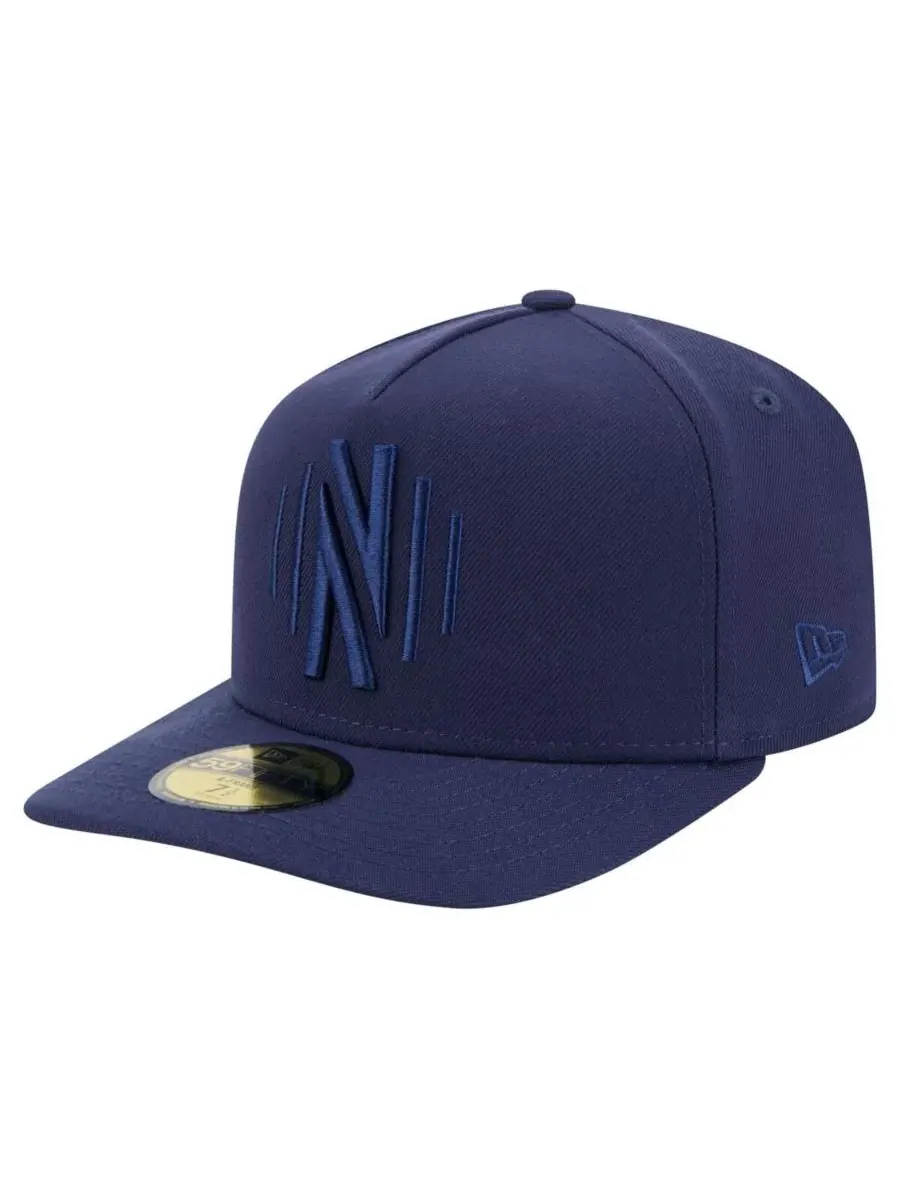 New Era Мужская кепка Nashville SC Color Pack A-Frame 59FIFTY Fitted Hat темно-синего цвета
