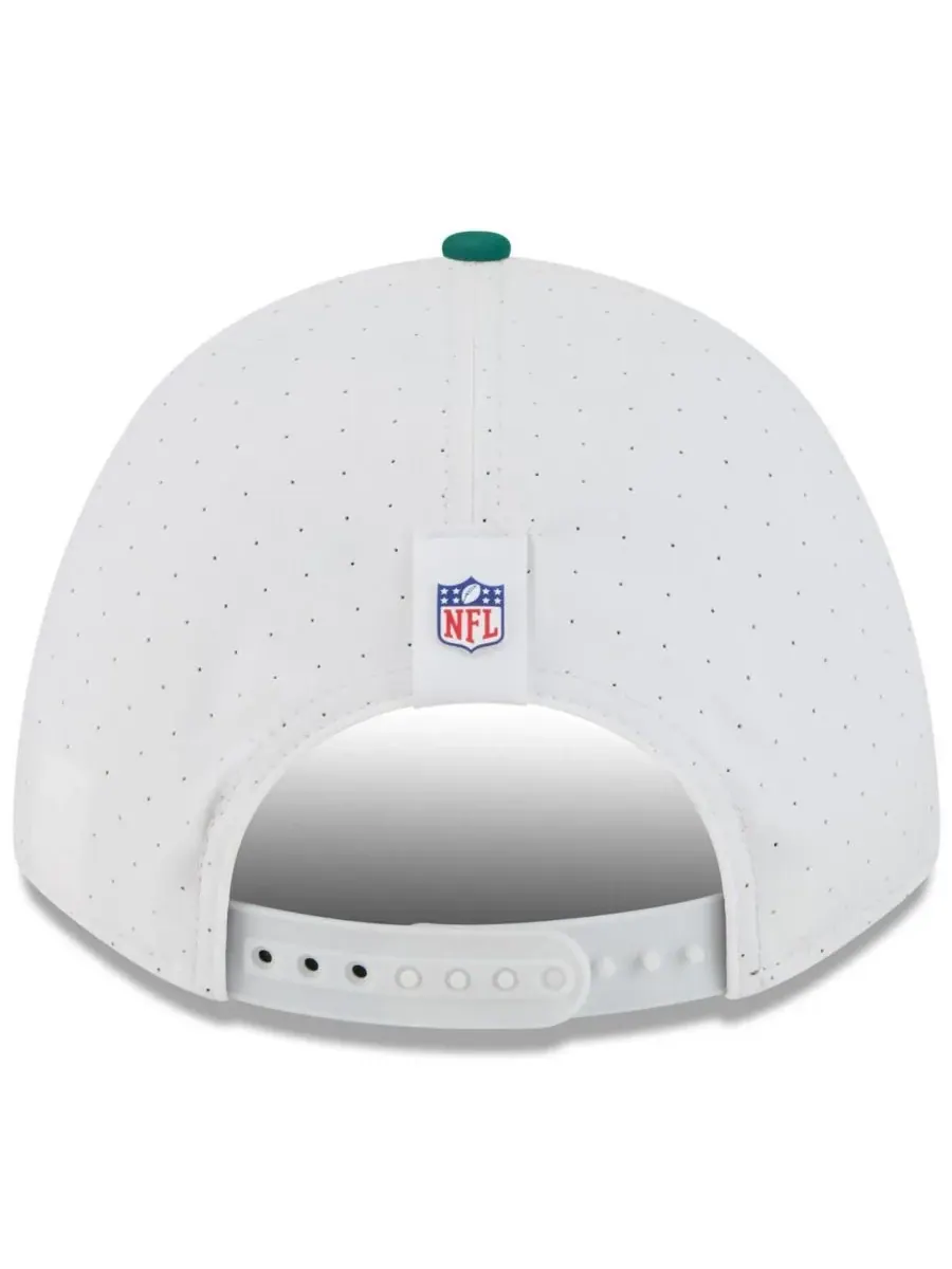 New Era Детская бейсболка Big Boys and Girls White/Green New York Jets 2025 NFL Training Camp — изображение 4 из 4