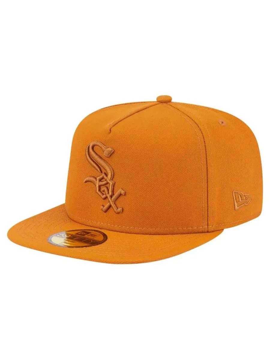 New Era Мужская оранжевая бейсболка Chicago White Sox Color Pack A-Frame 59FIFTY Fitted Hat