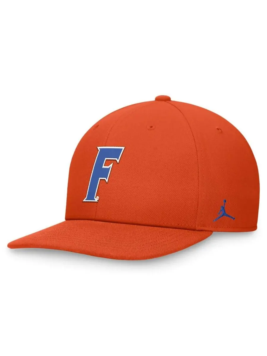 Jordan Мужская оранжевая бейсболка Florida Gators Primetime Pro Snapback