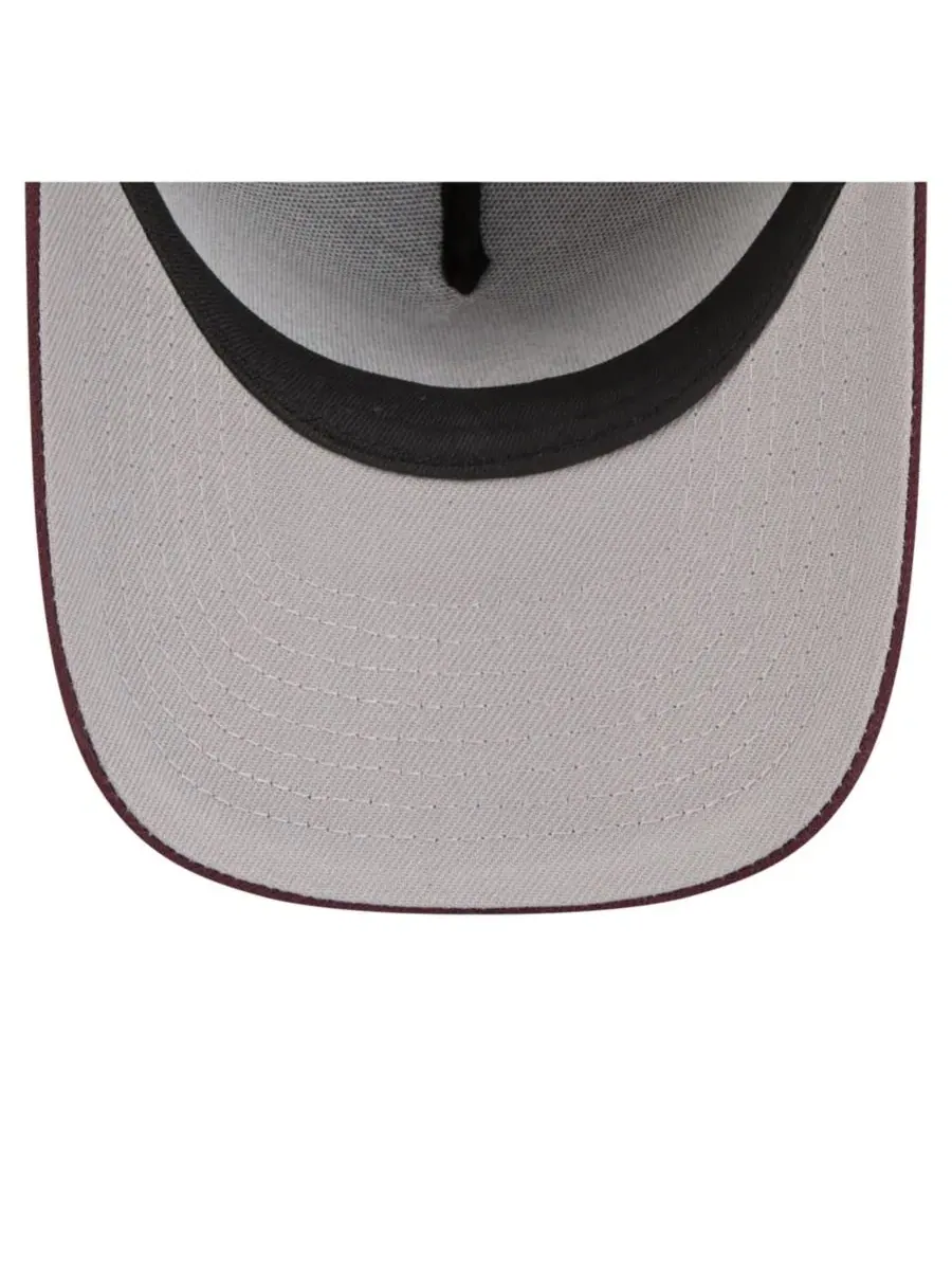 Кепка New Era 9FORTY A-Frame с вышивкой Arizona State Sun Devils — изображение 2 из 5, коричневый