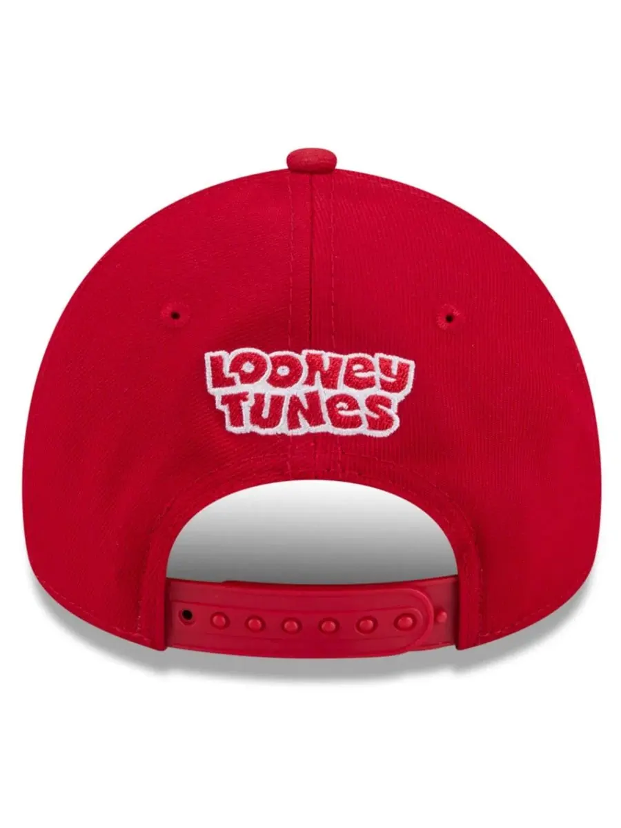 Кепка A-Frame 9FORTY с вышивкой Philadelphia Phillies и Looney Tunes New Era — изображение 3 из 4, красный