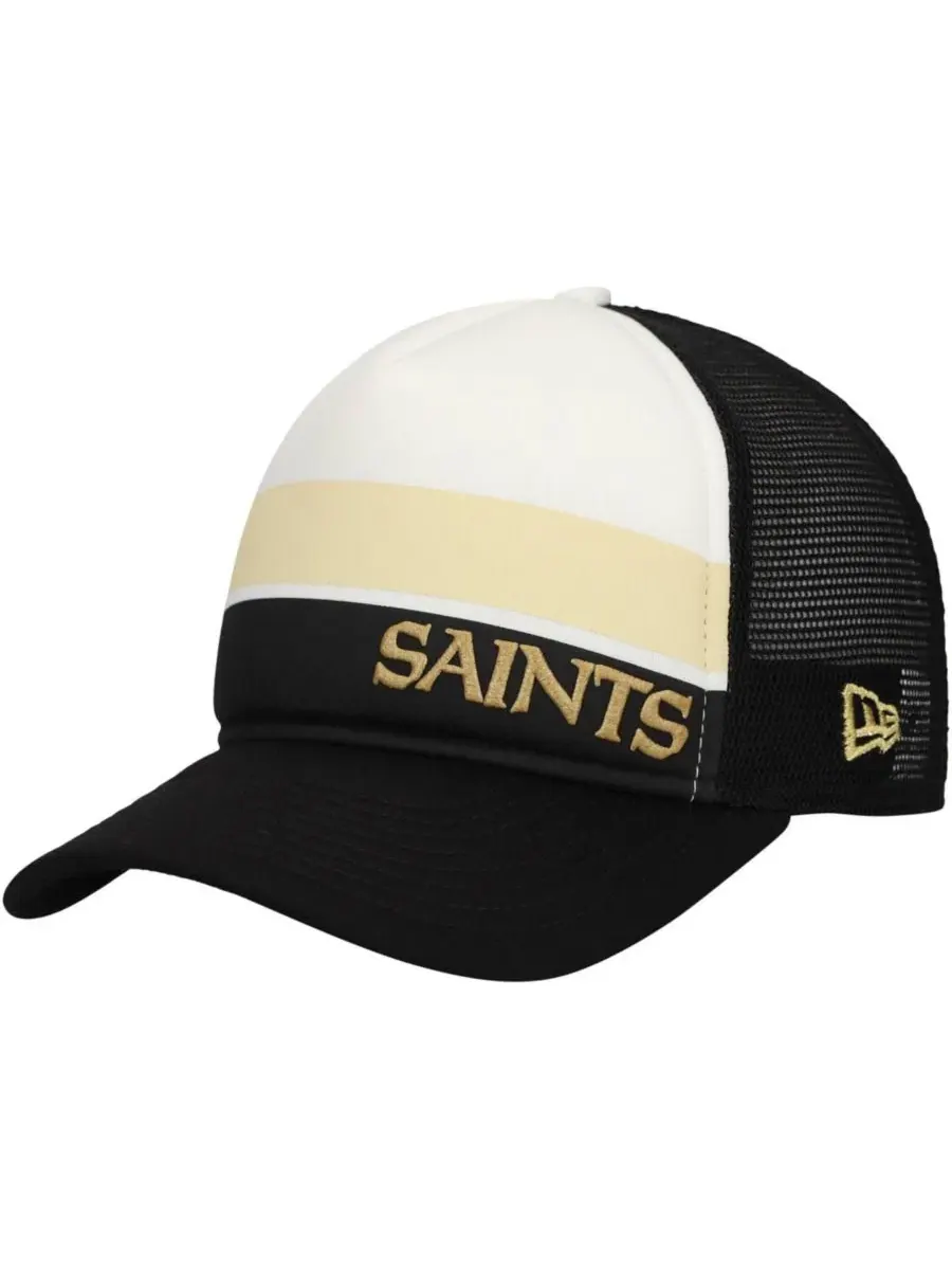 Кепка-тракер New Era New Orleans Saints Sport Night Color Block 9FORTY A-Frame