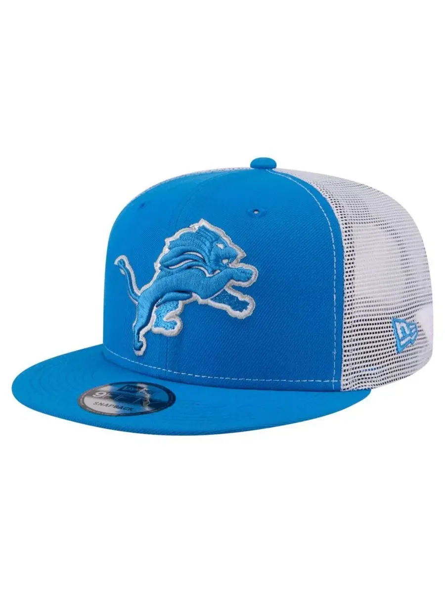 Кепка-снапбек с вышитым логотипом Detroit Lions New Era