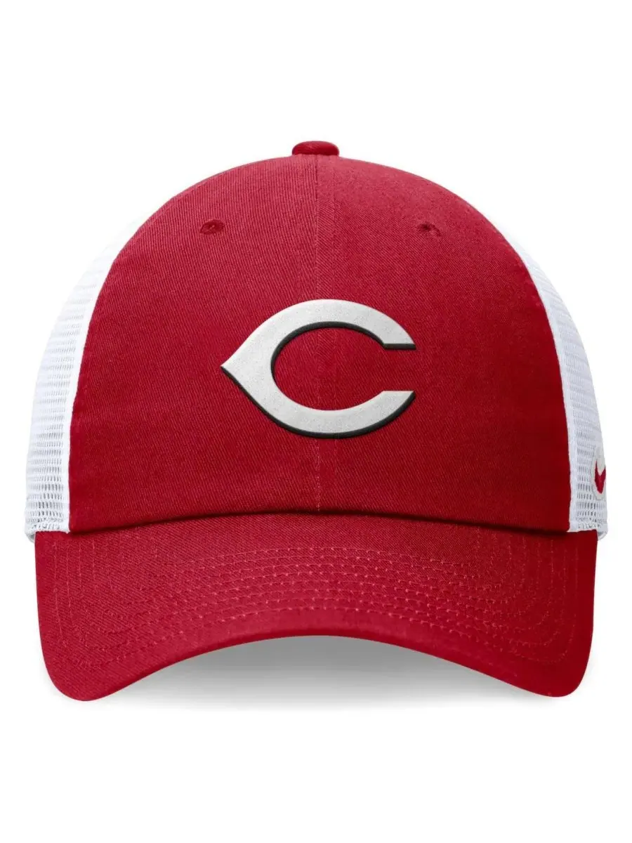 Кепка-тракер с вышивкой Cincinnati Reds Evergreen Club Nike — изображение 2 из 4, красный