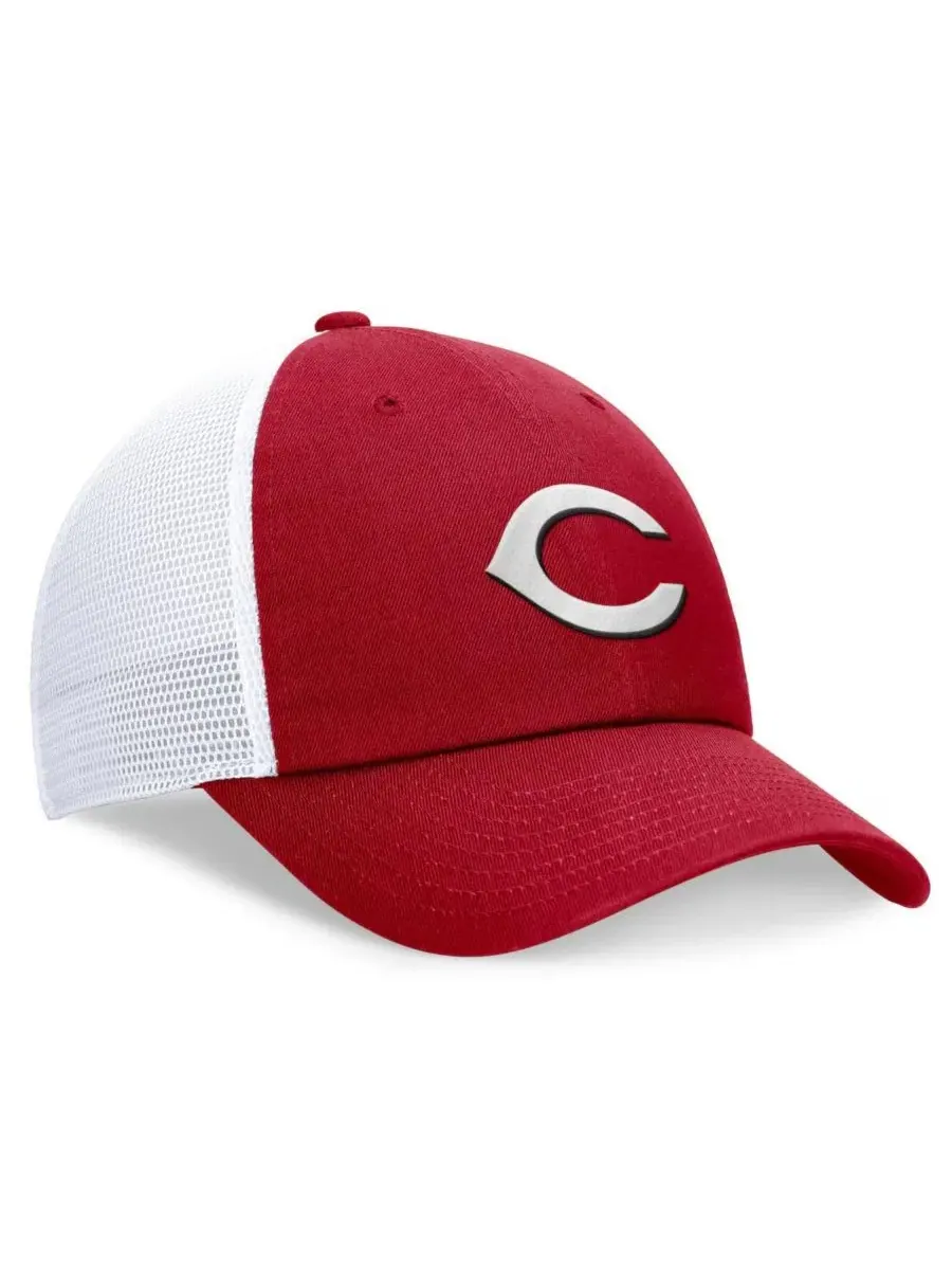 Кепка-тракер с вышивкой Cincinnati Reds Evergreen Club Nike — изображение 3 из 4, красный